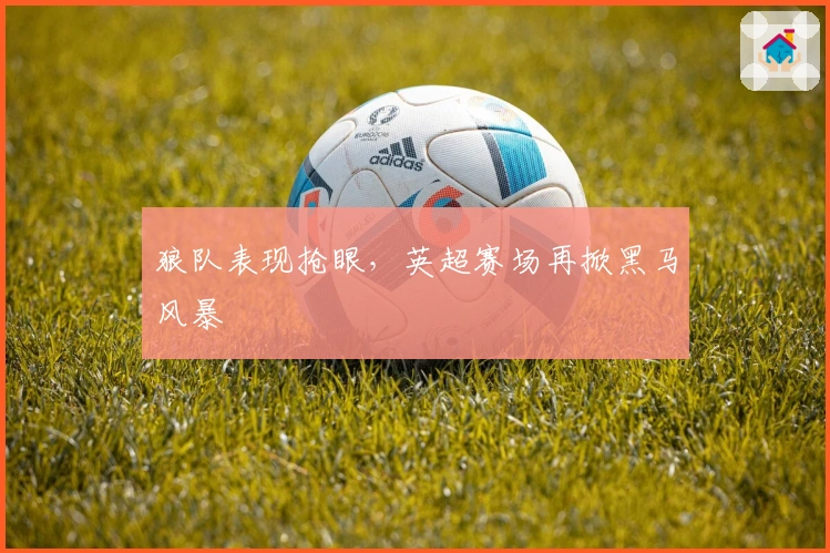 狼队表现抢眼，英超赛场再掀黑马风暴